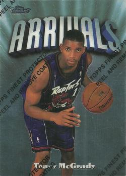 1997-98 Finest #294 Tracy McGrady Front