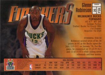 1997-98 Finest #26 Glenn Robinson Back