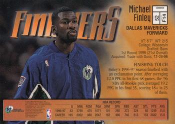 1997-98 Finest #52 Michael Finley Back