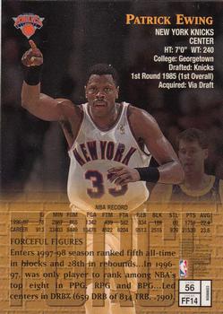 1997-98 Finest #56 Patrick Ewing Back