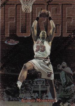 1997-98 Finest #69 Alonzo Mourning Front