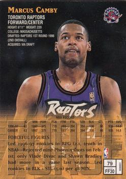 1997-98 Finest #79 Marcus Camby Back