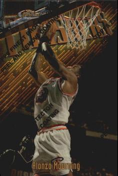 1997-98 Finest #166 Alonzo Mourning Front