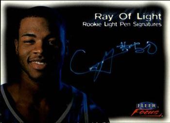 1999-00 Fleer Focus - Ray of Light #3 RL Corey Maggette Front