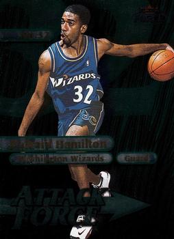 1999-00 Fleer Force - Attack Force #5 A Richard Hamilton Front
