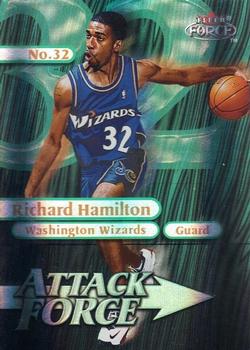 1999-00 Fleer Force - Attack Force Forcefield #5A Richard Hamilton Front