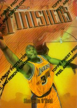 1997-98 Finest - Refractors #50 Shaquille O'Neal Front