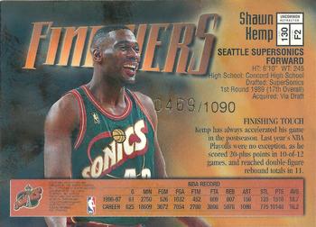 1997-98 Finest - Refractors #130 Shawn Kemp Back