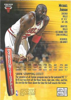 1997-98 Finest - Refractors #271 Michael Jordan Back