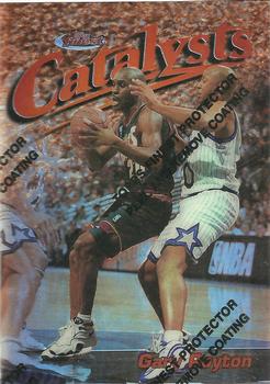 1997-98 Finest - Refractors #80 Gary Payton Front
