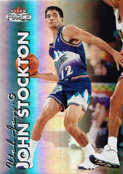 1999-00 Fleer Force - Forcefield #31 John Stockton Front