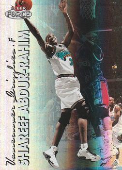 1999-00 Fleer Force - Forcefield #39 Shareef Abdur-Rahim Front