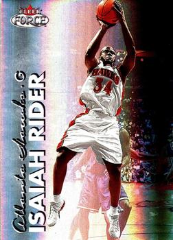 1999-00 Fleer Force - Forcefield #89 Isaiah Rider Front
