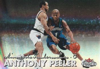 1999-00 Fleer Force - Forcefield #142 Anthony Peeler Front