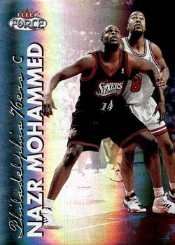 1999-00 Fleer Force - Forcefield #180 Nazr Mohammed Front