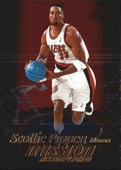 1999-00 Fleer Force - Mission Accomplished #12 MA Scottie Pippen Front