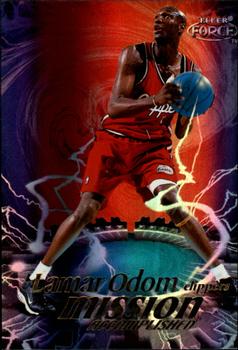 1999-00 Fleer Force - Mission Accomplished Forcefield #2 MA Lamar Odom Front
