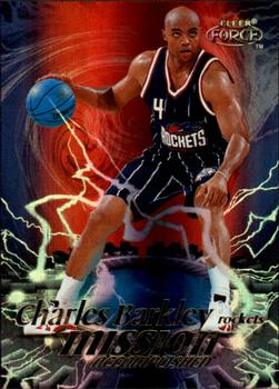 1999-00 Fleer Force - Mission Accomplished Forcefield #5 MA Charles Barkley Front