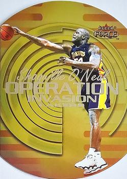 1999-00 Fleer Force - Operation Invasion #11OI Shaquille O'Neal Front