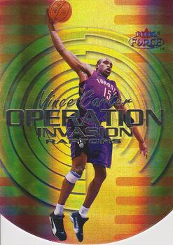 1999-00 Fleer Force - Operation Invasion Forcefield #1OI Vince Carter Front