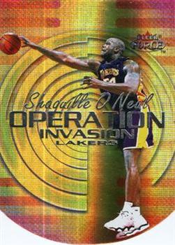 1999-00 Fleer Force - Operation Invasion Forcefield #11OI Shaquille O'Neal Front