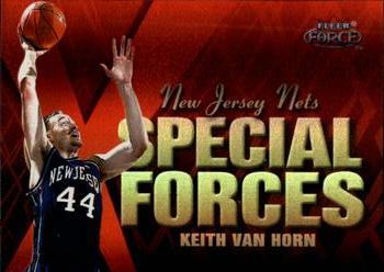 1999-00 Fleer Force - Special Forces Forcefield #3SF Keith Van Horn Front
