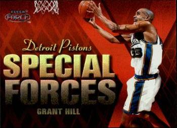 1999-00 Fleer Force - Special Forces Forcefield #12SF Grant Hill Front