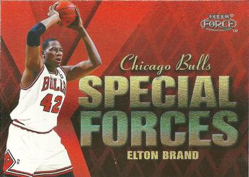 1999-00 Fleer Force - Special Forces Forcefield #11SF Elton Brand Front
