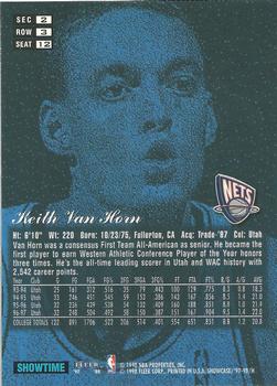 1997-98 Flair Showcase #12 Keith Van Horn Back