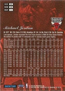1997-98 Flair Showcase #1 Michael Jordan Back