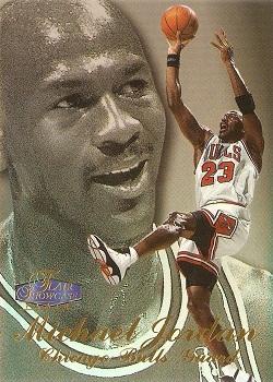 1997-98 Flair Showcase #1 Michael Jordan Front