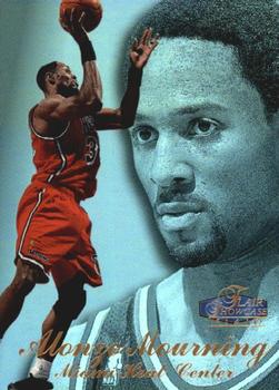1997-98 Flair Showcase #66 Alonzo Mourning Front