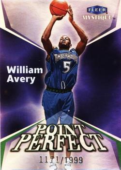 1999-00 Fleer Mystique - Point Perfect #5PP William Avery Front