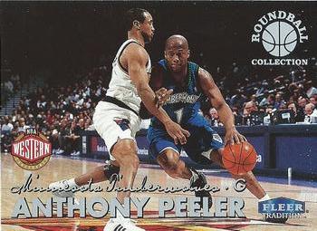 1999-00 Fleer Tradition - Roundball Collection #142RB Anthony Peeler Front