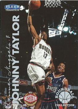 1999-00 Fleer Tradition - Roundball Collection #161RB Johnny Taylor Front