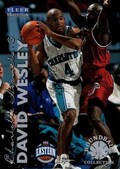 1999-00 Fleer Tradition - Roundball Collection #188RB David Wesley Front