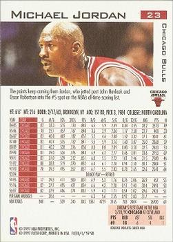 1997-98 Fleer #23 Michael Jordan Back