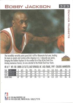 1997-98 Fleer #323 Bobby Jackson Back