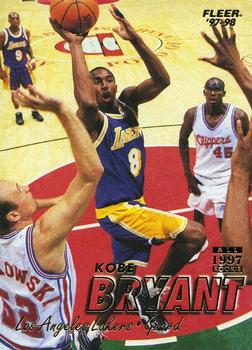 1997-98 Fleer #50 Kobe Bryant Front