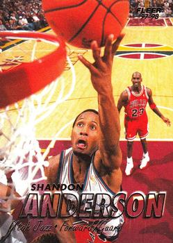 1997-98 Fleer #141 Shandon Anderson Front