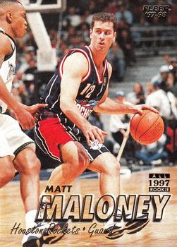 1997-98 Fleer #192 Matt Maloney Front