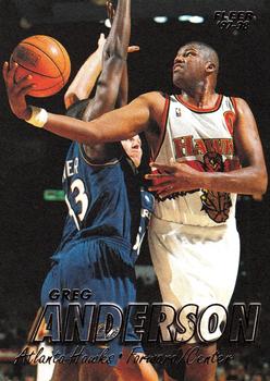 1997-98 Fleer #223 Greg Anderson Front