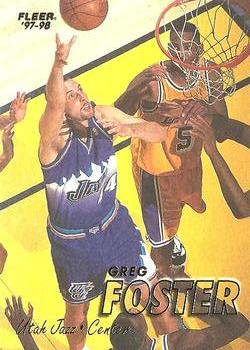 1997-98 Fleer #230 Greg Foster Front
