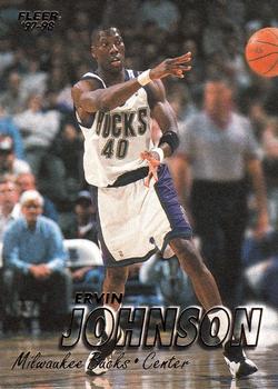 1997-98 Fleer #302 Ervin Johnson Front