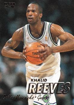 1997-98 Fleer #324 Khalid Reeves Front
