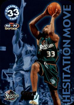 1999-00 Hoops - Calling Card #4CC Grant Hill Front