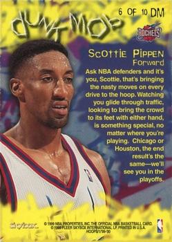 1999-00 Hoops - Dunk Mob #6DM Scottie Pippen Back