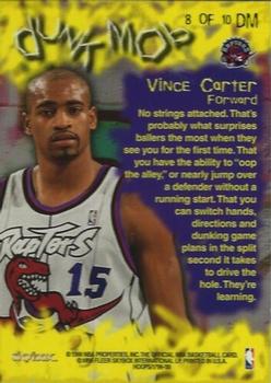 1999-00 Hoops - Dunk Mob #8DM Vince Carter Back
