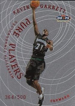 1999-00 Hoops - Pure Players #6PP Kevin Garnett Front