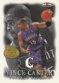 1999-00 Hoops Decade - Draft Day Dominance #10DD Vince Carter Front